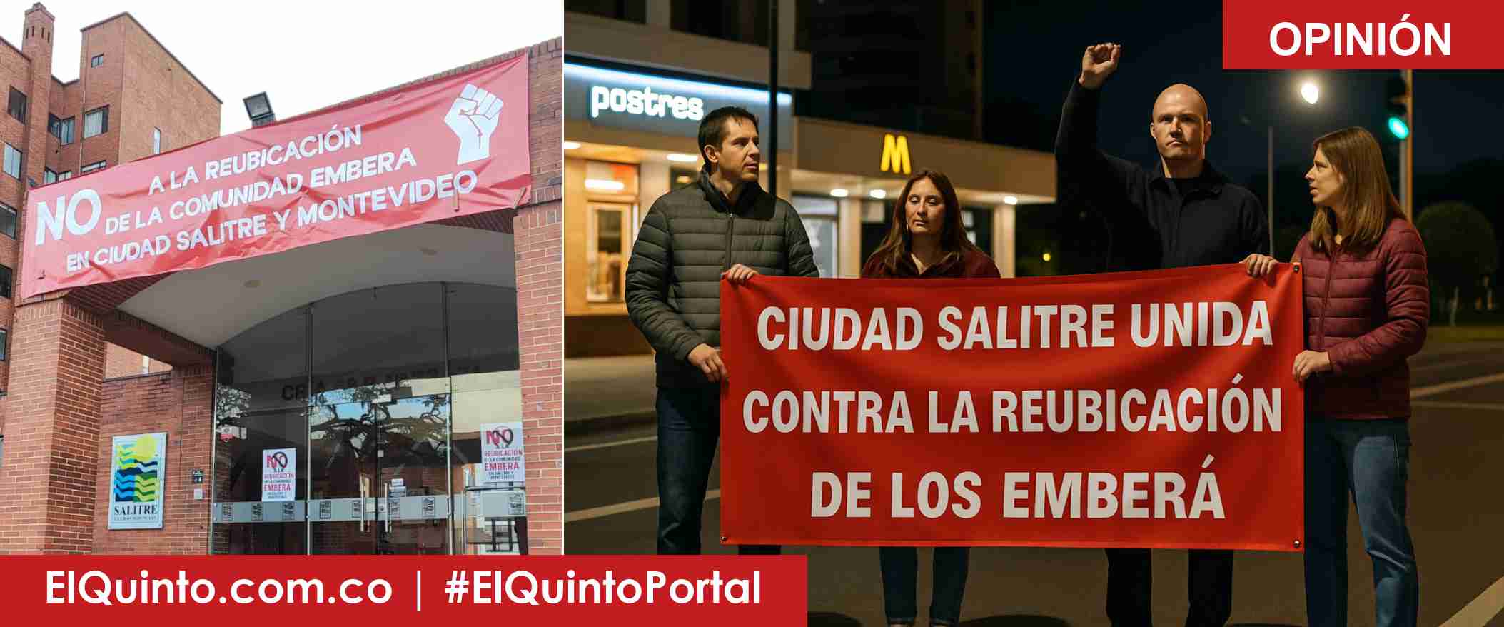 Bogotá: racismo en letras grandes