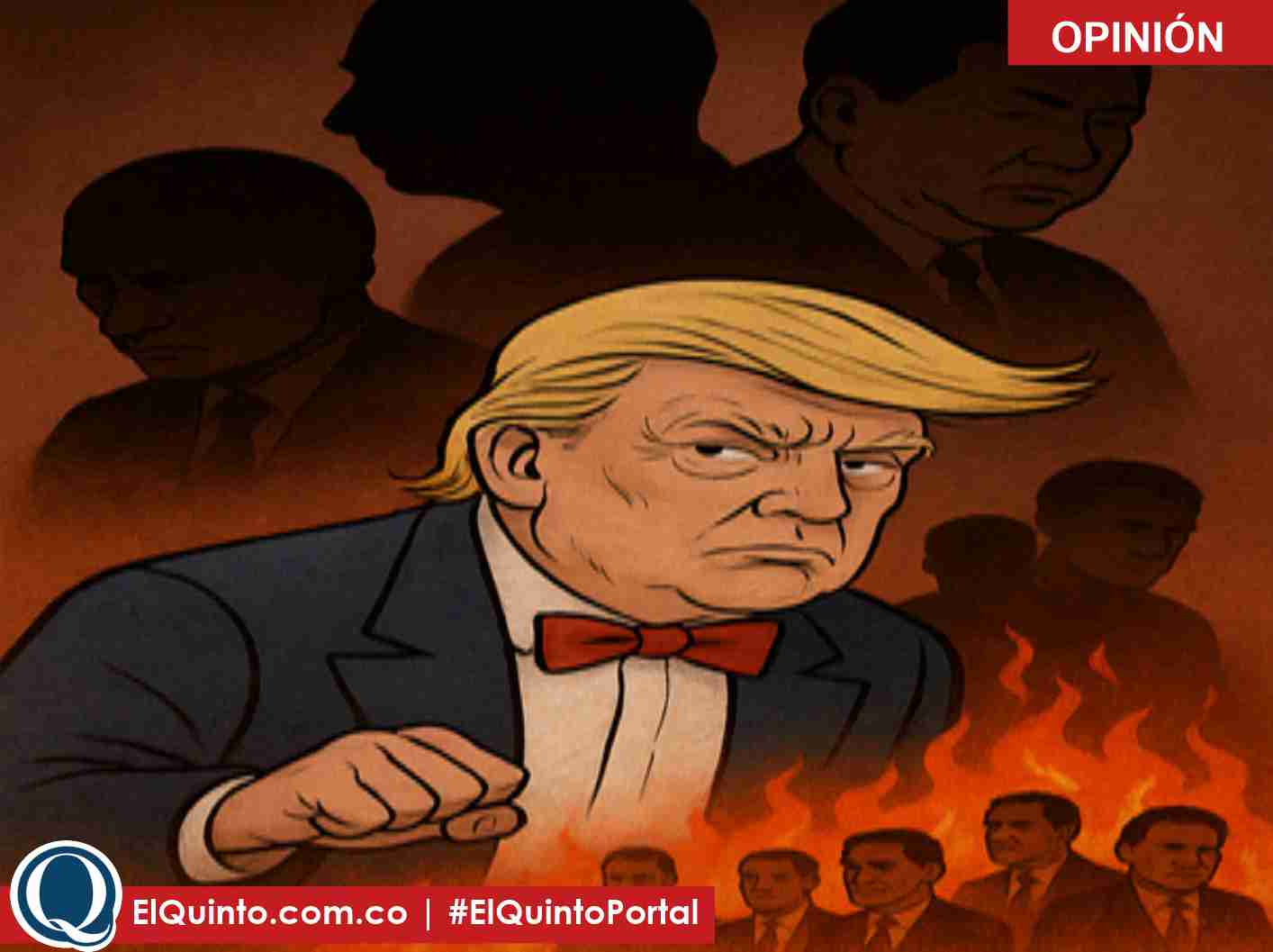 Trump y su gabinete Frankenstein
