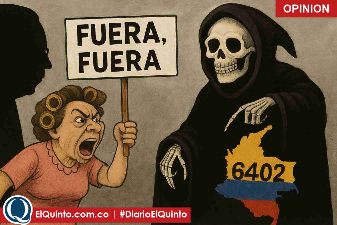 El síndrome de Doña Florinda y la negación en el uribismo de hoy